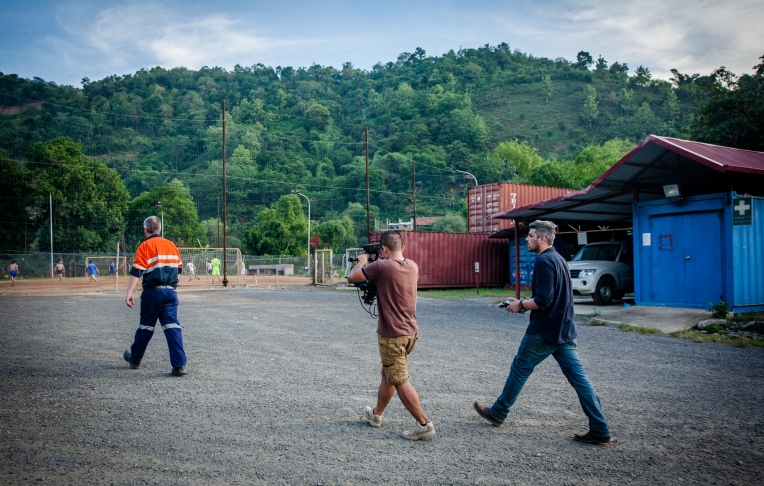 BTS shots of Ban Phuc Nickel Mine, Son La. Cinematography by Colin, Mott Visuals.